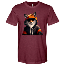 Load image into Gallery viewer, Fox Beard Heathered Tee
