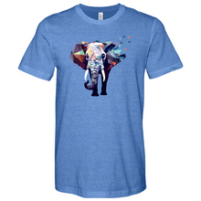 Load image into Gallery viewer, Geometric Elephant Heathered Tee