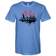Load image into Gallery viewer, Chicago 4 Star Heathered Tee