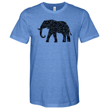 Load image into Gallery viewer, Elephant Mandala Heathered Tee