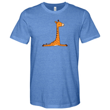 Load image into Gallery viewer, Downward Giraffe Pose Heathered Tee