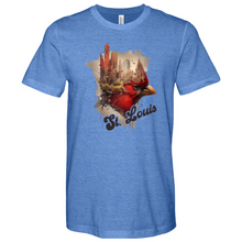 Load image into Gallery viewer, St. Louis Cardinals Heathered Tee