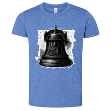 Load image into Gallery viewer, Liberty Bell Youth Heathered Tee