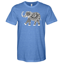Load image into Gallery viewer, Boho Elephant Heathered Tee