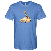 Load image into Gallery viewer, Giraffe Convertible Heathered Tee