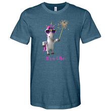 Load image into Gallery viewer, It's a Vibe Heathered Tee