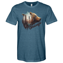 Load image into Gallery viewer, Chicago Bear Heathered Tee