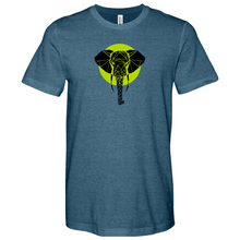 Load image into Gallery viewer, Geometric Elephant Heathered Tee