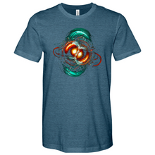 Load image into Gallery viewer, Atoms Face Heathered Tee