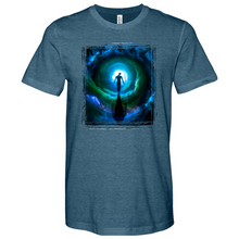 Load image into Gallery viewer, Man Galaxy Hole Heathered Tee