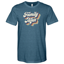 Load image into Gallery viewer, Family Man Heathered Tee