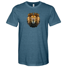 Load image into Gallery viewer, Lion Poly Head Heathered Tee