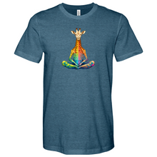 Load image into Gallery viewer, Zen Giraffe Heathered Tee