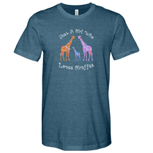Load image into Gallery viewer, Giraffe Lover Heathered Tee