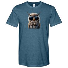 Load image into Gallery viewer, Owl John Lennon Min Heathered Tee