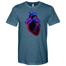 Load image into Gallery viewer, Heart in Color Heathered Tee