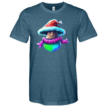 Load image into Gallery viewer, Shroom Santa Heathered Tee