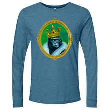 Load image into Gallery viewer, Gold Oval Frame Kong Min Long Sleeve