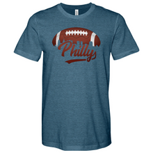 Load image into Gallery viewer, Philly Football Heathered Tee