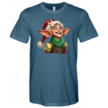 Load image into Gallery viewer, Jolly Elf  Heathered Tee