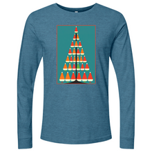 Load image into Gallery viewer, Santa Hat Tree Long Sleeve
