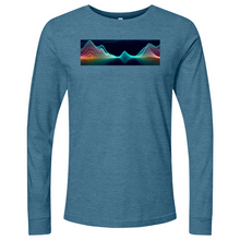 Load image into Gallery viewer, Frequency Mountains With Bg Long Sleeve