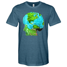 Load image into Gallery viewer, Earth Head 02 Heathered Tee