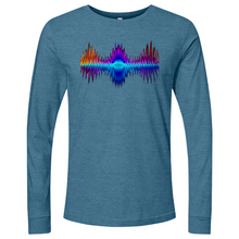 Load image into Gallery viewer, Frequency - Red, Orange, Purple Long Sleeve