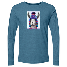 Load image into Gallery viewer, Llama Purple Long Sleeve