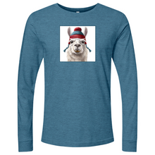 Load image into Gallery viewer, llama Red Long Sleeve