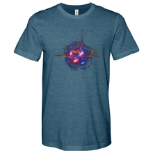 Load image into Gallery viewer, Colliding Atoms Heathered Tee