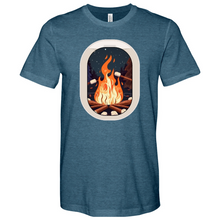 Load image into Gallery viewer, Forest Campfire Heathered Tee