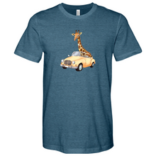 Load image into Gallery viewer, Giraffe Convertible Heathered Tee