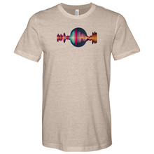 Load image into Gallery viewer, Frequency Waves Orb Heathered Tee