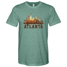 Load image into Gallery viewer, Atlanta Skyline City Heathered Tee