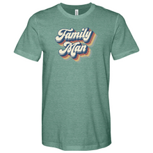 Load image into Gallery viewer, Family Man Heathered Tee