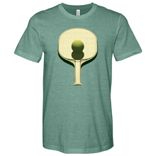 Load image into Gallery viewer, Green Ping Pong Heathered Tee