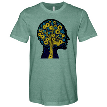 Load image into Gallery viewer, Mecanic Man Head Heathered Tee