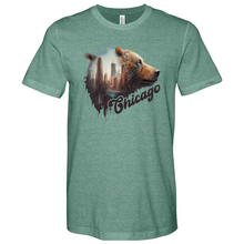 Load image into Gallery viewer, Chicago Bear Heathered Tee