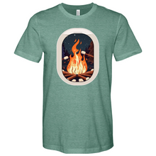 Load image into Gallery viewer, Forest Campfire Heathered Tee