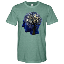 Load image into Gallery viewer, Man Head Tree Min Heathered Tee