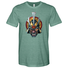 Load image into Gallery viewer, Golden Eye Japanese Warrior Heathered Tee