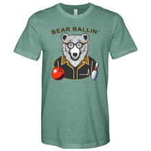 Load image into Gallery viewer, Bear Ballin Heathered Tee
