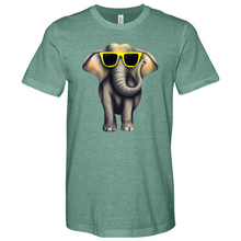 Load image into Gallery viewer, Yellow Elephant Heathered Tee