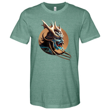 Load image into Gallery viewer, Japanese Warrior Brown Heathered Tee