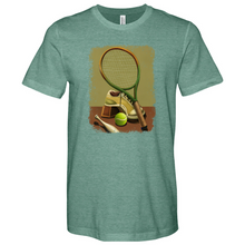 Load image into Gallery viewer, Dali Retro Tennis Heathered Tee