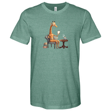 Load image into Gallery viewer, Professor Giraffe Heathered Tee