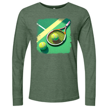 Load image into Gallery viewer, Retro Tennis-Green Long Sleeve