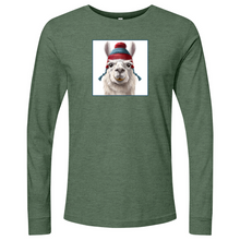 Load image into Gallery viewer, llama Red Long Sleeve