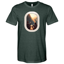 Load image into Gallery viewer, Couple on a Mountain Heathered Tee